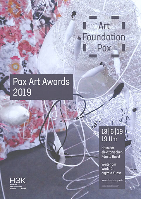 Pax Art Awards 2019, Haus der Elektronischen Künste, Münchenstein