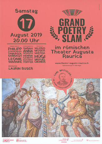 Grand Poetry Slam im römischen Theater Augusta Raurica