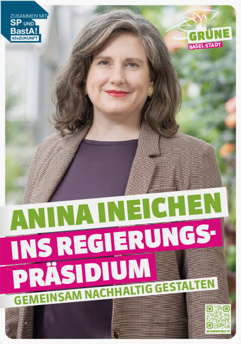 Anina Ineichen ins Regierungspräsidium