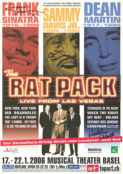 The Rat Pack, Musical Theater Basel