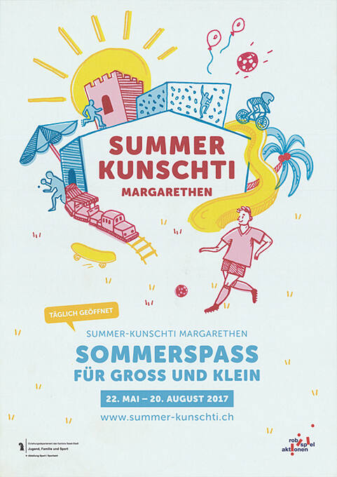 Summer-Kunschti, Sommerspass für gross und klein