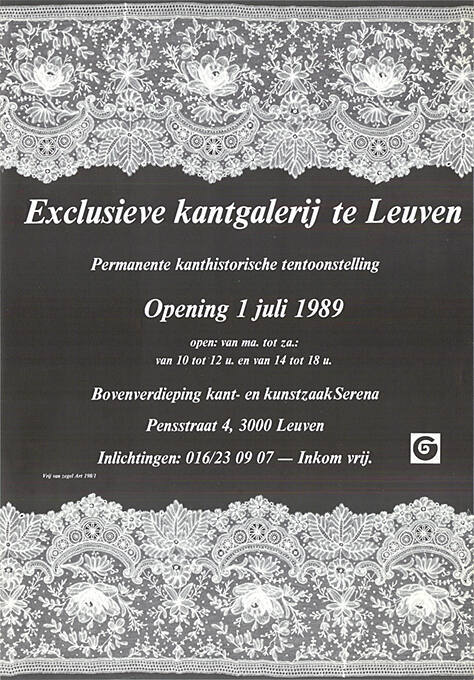 Exclusieve kantgalerij te Leuven