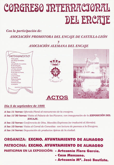 Congreso internacjonal del encaje, Almagro