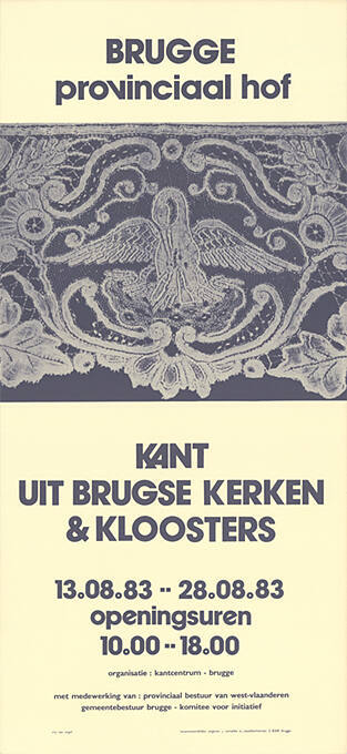 Kant uit Brugse Kerken & Klosters, Provincial Hof Brugge