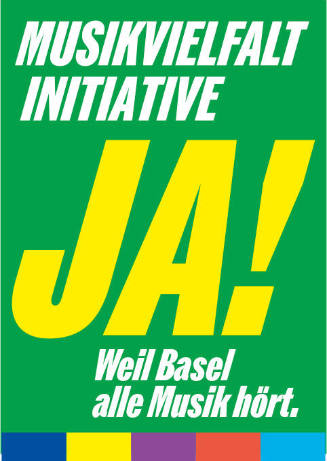 Musikvielfalt Initiative Ja! Weil Basel alle Musik hört.