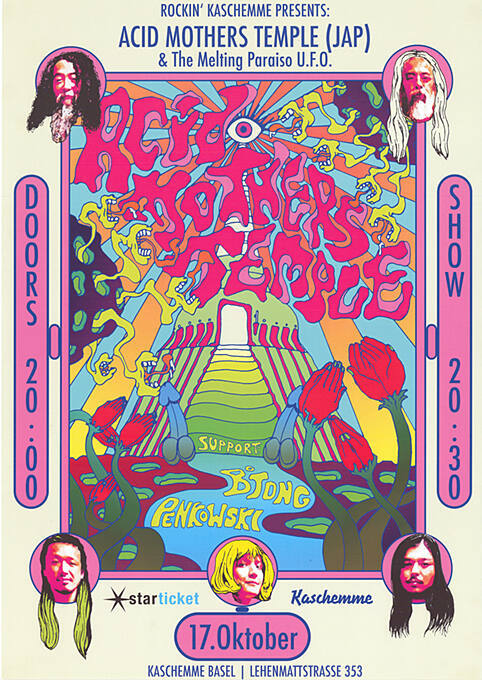 Acid Mothers Temple, Support Bitong Penkowski, Kaschemme Basel