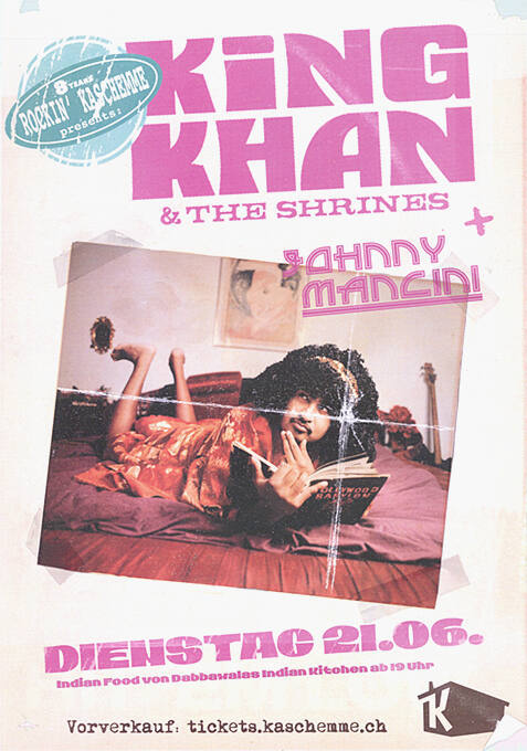 King Khan & The Shrines + Johnny Mancini, Kaschemme Basel