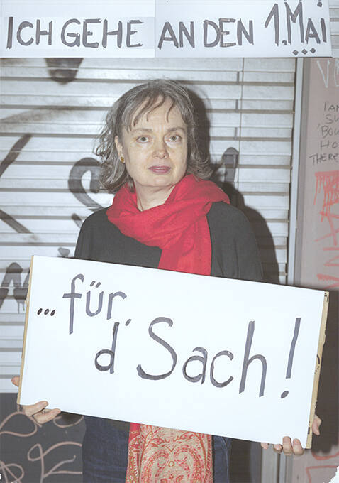 Ich gehe an den 1. Mai…, …für d’Sach