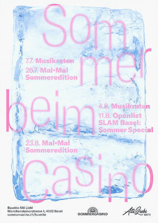 Sommer beim Casino, Sommercasino