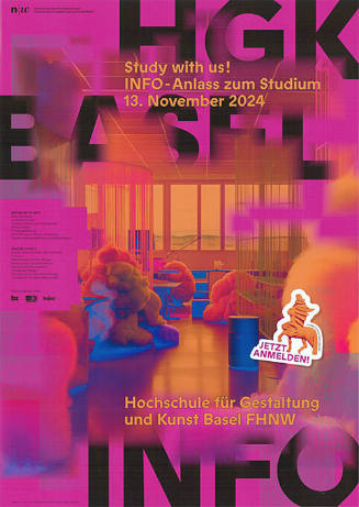 Study with us! HGK Basel Info, Hochschule für Gestaltung und Kunst FHNW