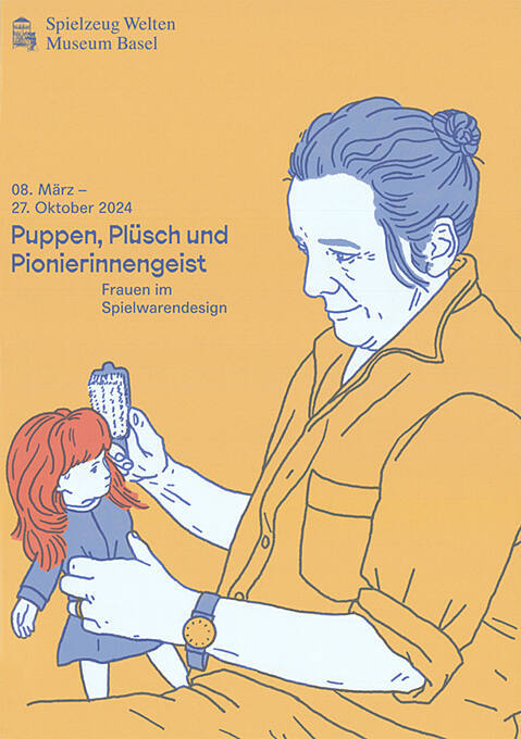 Puppen, Plüsch und Pionierinnengeist, Frauen im Spielwarendesign, Spielzeug Welten Museum Basel