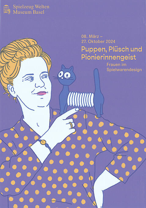 Puppen, Plüsch und Pionierinnengeist, Frauen im Spielwarendesign, Spielzeug Welten Museum Basel