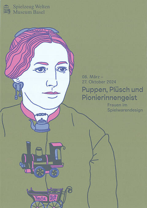 Puppen, Plüsch und Pionierinnengeist, Frauen im Spielwarendesign, Spielzeug Welten Museum Basel