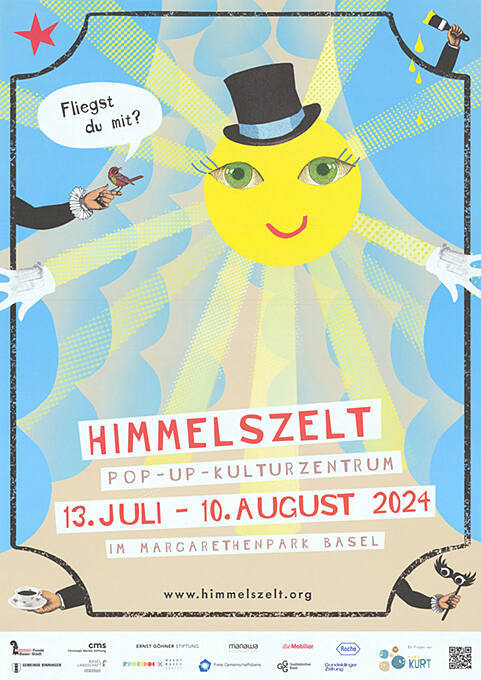 Himmelszelt, Pop-Up-Kulturzentrum, Margarethenpark Basel