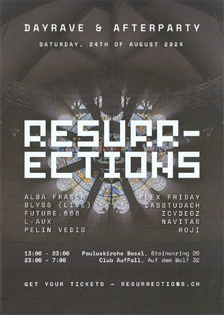 Resurrections, Pauluskirche Basel, Club AufFall