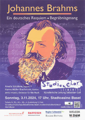 Johannes Brahms, Ein Deutsches Requiem, Studienchor Leimental, Stadtcasino Basel