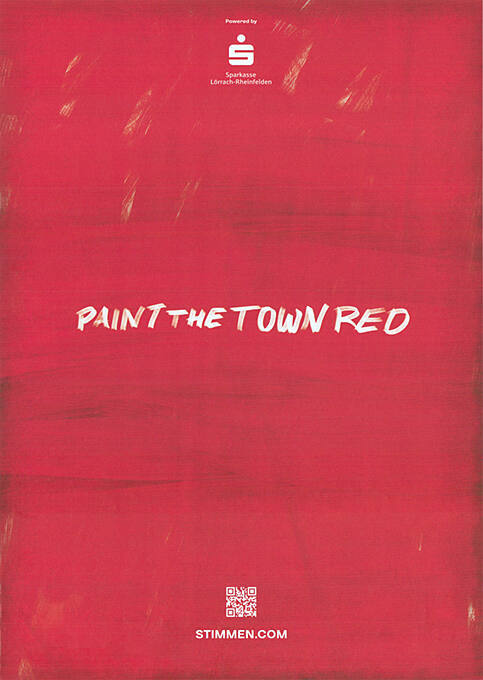 Paint the town red, stimmen.com