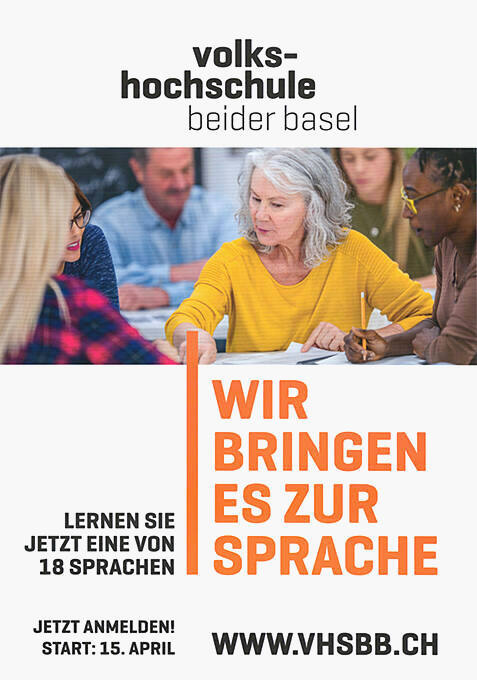 Volkshochschule beider Basel, Wir bringen es zur Sprache