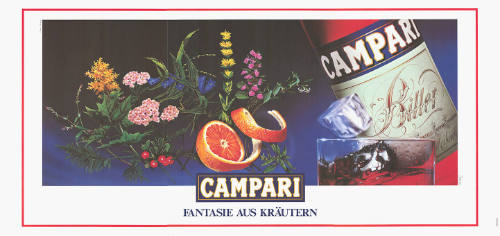 Campari, Fantasie aus Kräutern