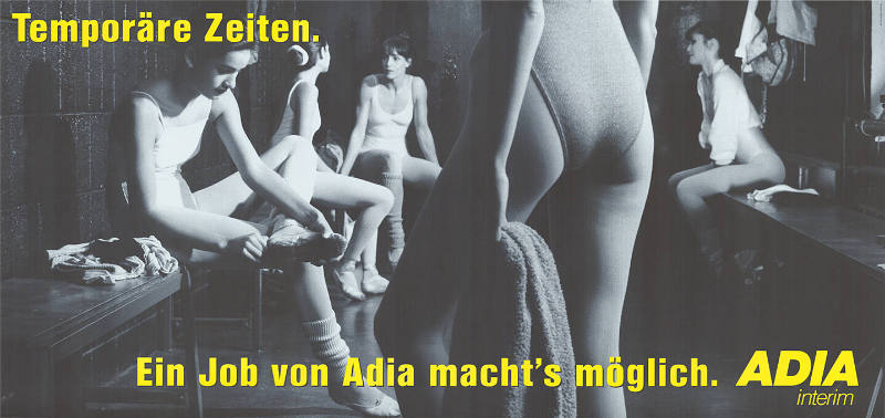 Temporäre Zeiten. Ein Job von Adia macht’s möglich. Adia interim