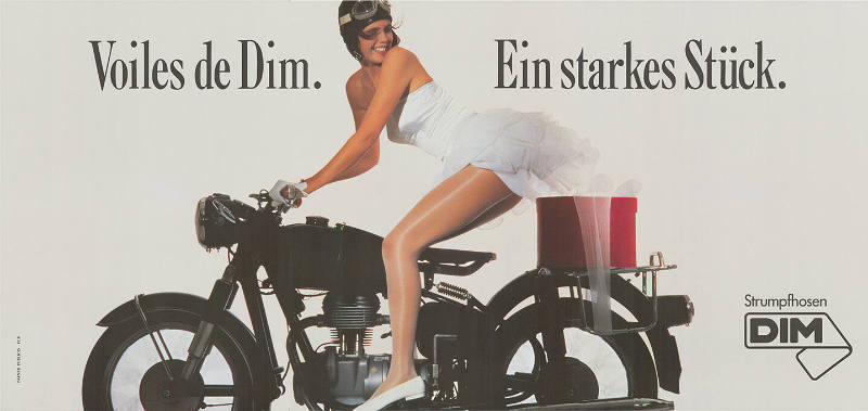 Voiles de Dim. Ein starkes Stück. Strumpfhosen DIM