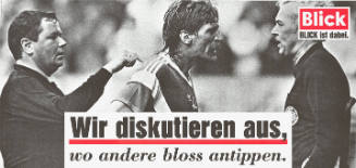 Blick Wir diskutieren aus, wo andere bloss antippen. Blick