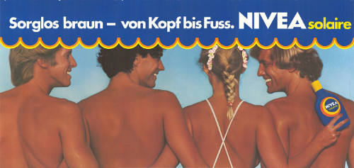 Sorglos braun – von Kopf bis Fuss, Nivea Solaire