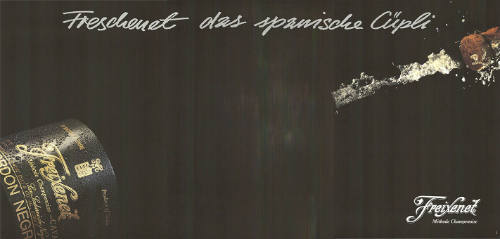 Freixenet das spanische Cüpli