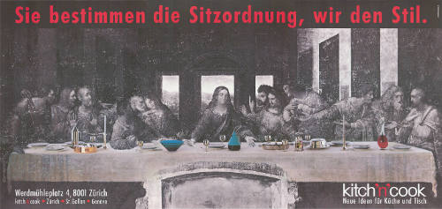 Sie bestimmen die Sitzordnung, wir den Stil. Kitch’n’cook