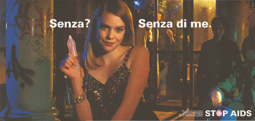 Senza? Senza di me! Stop AIDS
