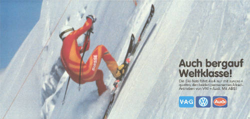 Auch bergauf Weltklasse!