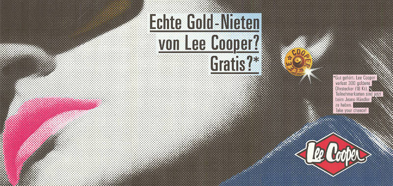 Echte Gold-Nieten von Lee Cooper? Gratis?*
