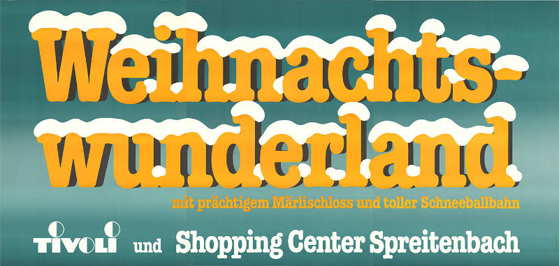 Weihnachtswunderland, Tivoli und Shopping Center Spreitenbach