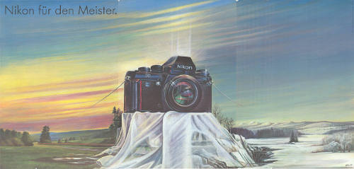 Nikon für den Meister.