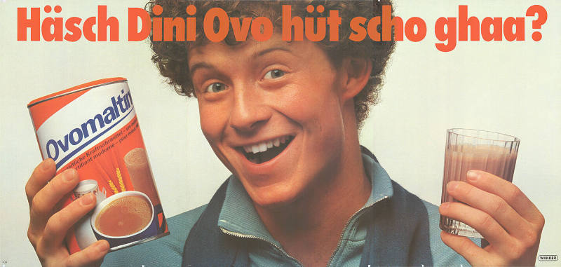 Häsch Dini Ovo hüt scho ghaa?