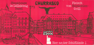 Churrasco, Steakhouse im Lällekönig Basel, Fleisch vom Holzkohlen-Grill
