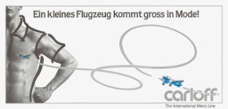 Ein kleines Flugzeug kommt gross in Mode! Carloff