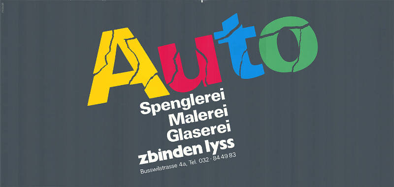 Auto, Spenglerei, Malerei, Glaserei, Zbinden Lyss