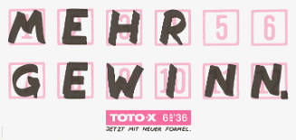 Mehr Gewinn. Toto-X, 6 aus 36, Jetzt mit neuer Formel.