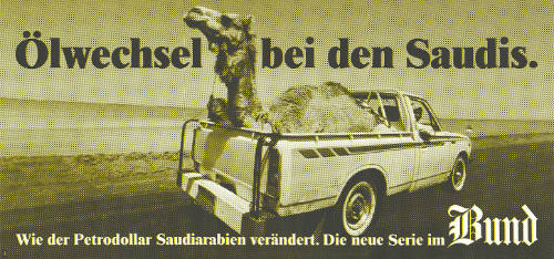 Ölwechsel bei den Saudis. Wie der Petrodollar Saudiarabien verändert. Die neue Serie im Bund