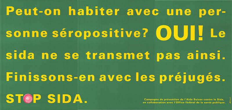 Peut-on habiter avec […], Stop SIDA