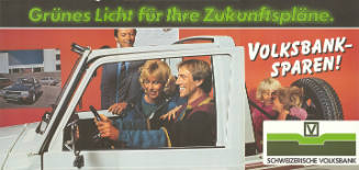 Grünes Licht für Ihre Zukunftspläne. Volksbanksparen! Schweizerische Volksbank