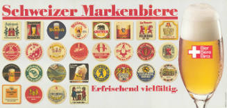 Schweizer Markenbiere, Erfrischend vielfältig.