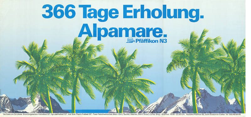 366 Tage Erholung. Alpamare.
