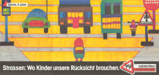 Strassen: Wo Kinder unsere Rücksicht brauchen. Winterthur Versicherung