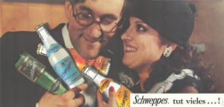 Schweppes, tut vieles…!