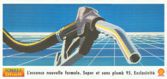 L’essence nouvelle formule. Super et sans plomb 95. Exclusivité Shell