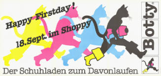 Happy Firstday! 18. Sept. im Shoppy, Botty, Der Schuhladen zum Davonlaufen