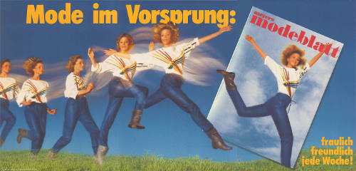 Mode im Vorsprung: Meyers Modeblatt, fraulich freundlich jede Woche!