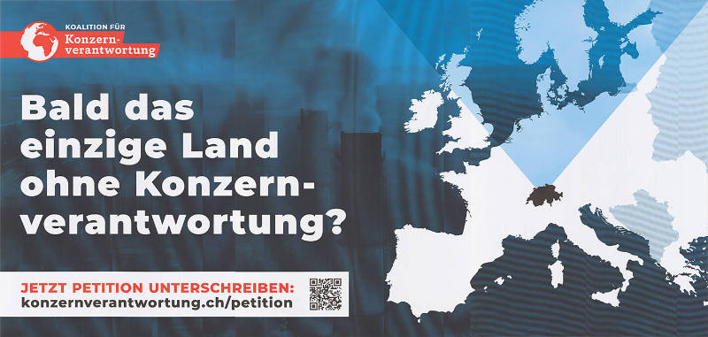 Bald das einzige Land ohne Konzernverantwortung?